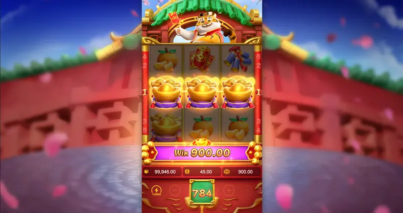 Fortune Tiger Wild — tigre dourado expandido nos rolos do slot